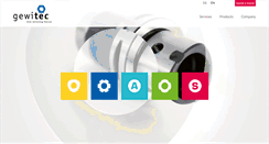 Desktop Screenshot of gewitec.com